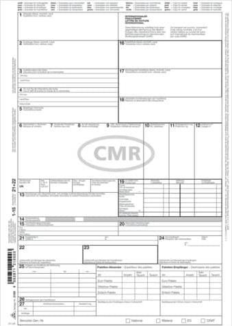 Produktbild Rnk CMR Frachtbrief SD (4 x)