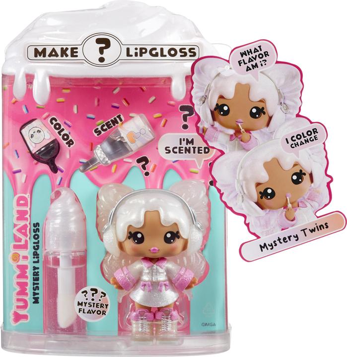 Actual product image MGA Yummiland Lip Gloss Doll Series 2- Mystery Chase 1 (Sprinkles/Ava Ice Cream)