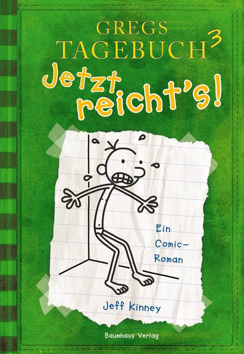 Produktbild Gregs Tagebuch 3. Jetzt reicht's! (Deutsch, Jeff Kinney, 2009)