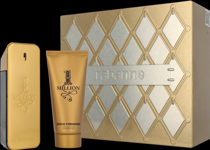 Productafbeelding Paco Rabanne Rabbane 1 Million Eau De Toilette 100ml & Shower Gel 100ml