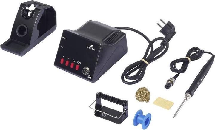 Actual product image Toolcraft TO-8962 ESD Lötstation digital 70 W 480 °C (max) inkl. Lötspitze
