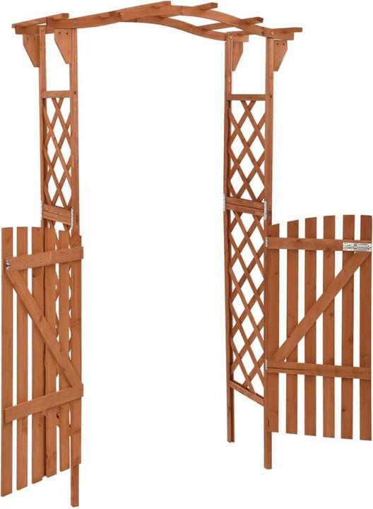 Immagine prodotto VidaXL Pergola con cancello (116 cm, 40 cm)