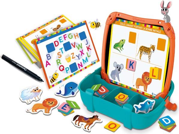 Produktbild Clementoni Aktentasche Magnetische Tierbuchstaben (Französisch)