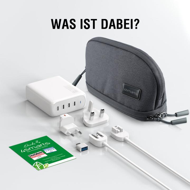 Produktbild 4smarts USB-Wandladegerät GaN Flex Pro 200 W, Ladeport Output (200 W)