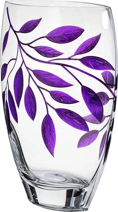 Anna's Exclusive Decor Grosse GLASVASE,, in Geschenkbox mundgeblasen in Polen (1 x, 30 cm)