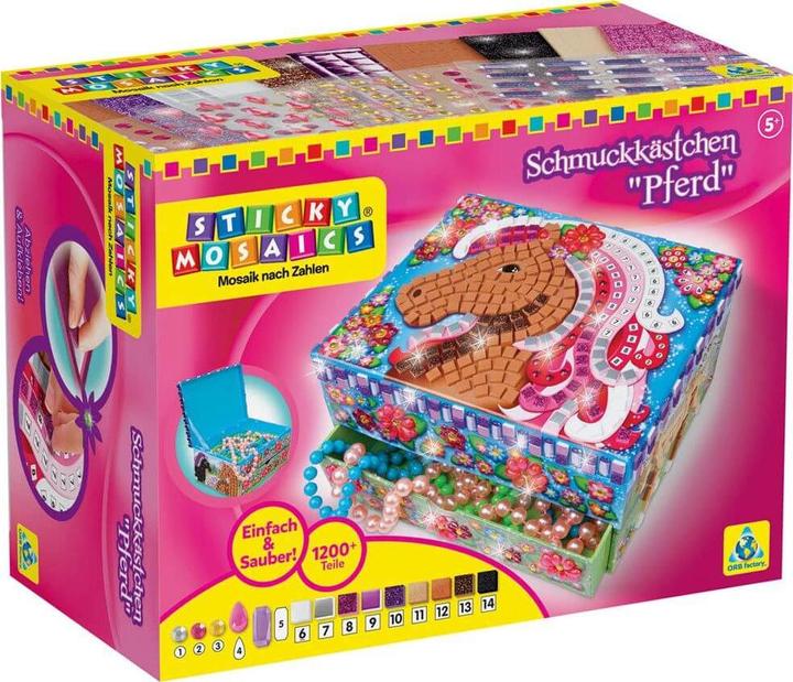 Orb Factory Enchanted Horses Jewelry Box