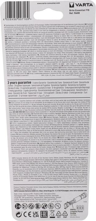 Produktbild Varta VAR Brite Essentials Light F10 (11.80 cm, 20 lm)
