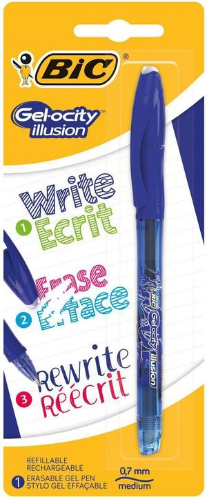 Produktbild Bic Gel-ocity illusion Gel-Roller (Blue)