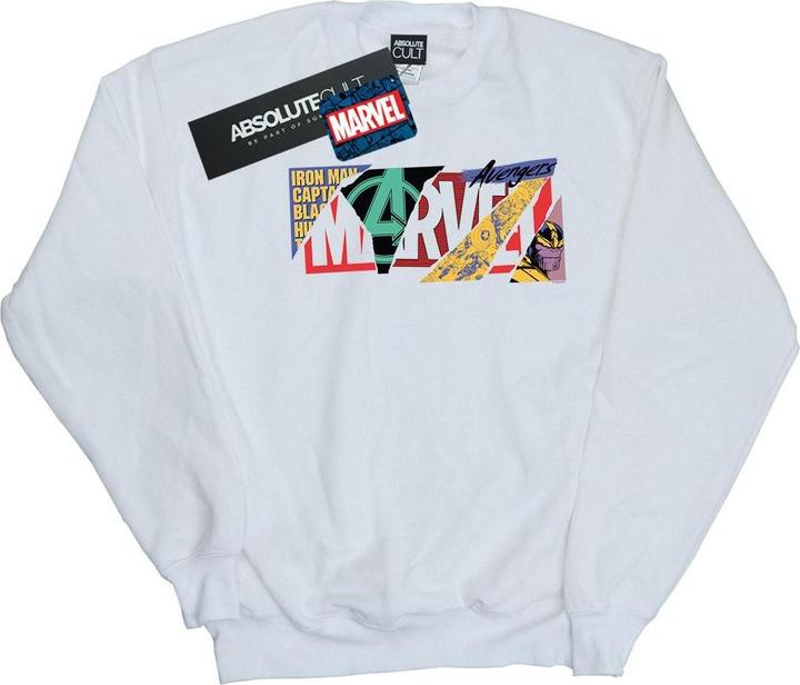 Collage Logo Sweatshirt Jungen