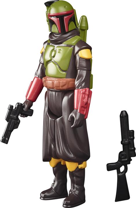Actual product image Hasbro Retro-Kollektion Boba Fett (Morak) Spielzeug 9,5 cm grosse Star Wars: The Mandalorian Fi...