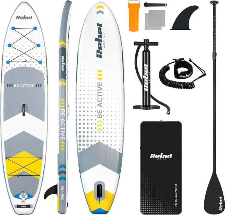Rebel Deska SUP ACTIVE pompowana 350x81x15cm biała