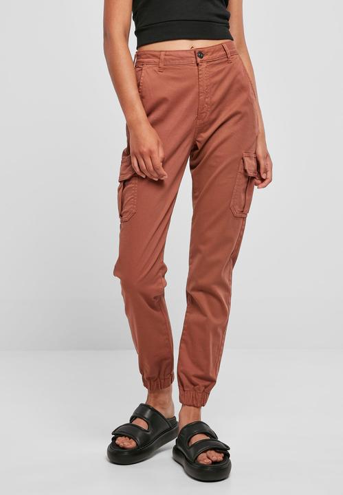 Actual product image Urban Classics Ladies High Waist Cargo Pants (27)