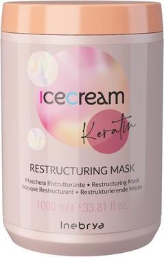 Immagine prodotto Inebrya Ice Cream Keratin keratynowa restrukturyzująca maska do włosów 1000ml (1000 ml)