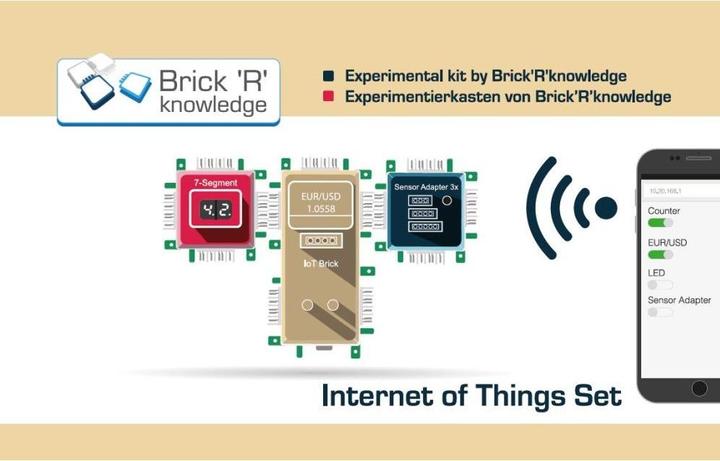 Immagine prodotto Allnet Set IoT di Brick "R "knowledge "Internet of Things" (inglese) (Kit elettronica)
