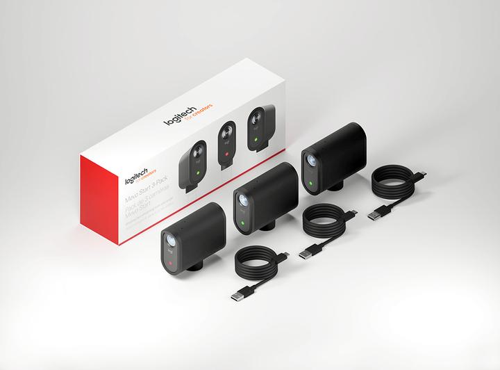 Productafbeelding Logitech Mevo Start 3er-Pack (2 Mpx)
