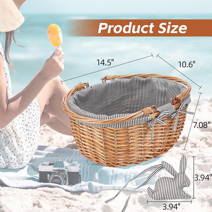 Produktbild G Good Gain Picknickkorb mit Doppelfaltgriffen