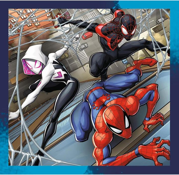 Productafbeelding Trefl 3 in 1 puzzel - Spiderman (50 onderdelen)