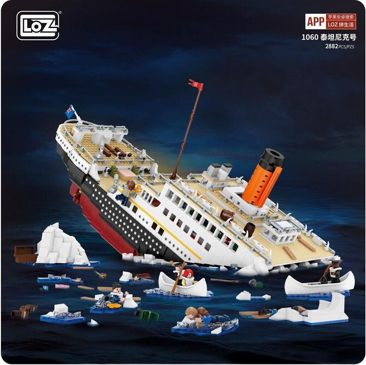 Actual product image LOZ Titanic