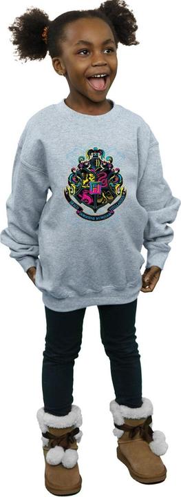 Produktbild Neon Hogwarts Crest Sweatshirt Mädchen (116)