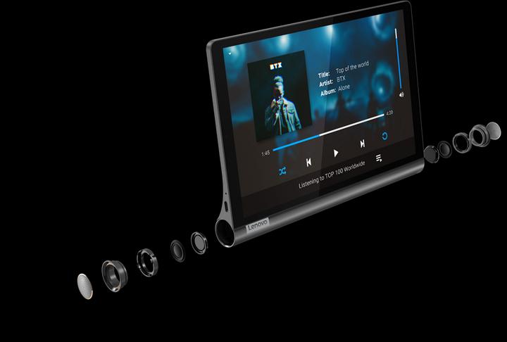 Produktbild Lenovo Yoga Smart Tab (4G, 10.10", 64 GB, Grey)