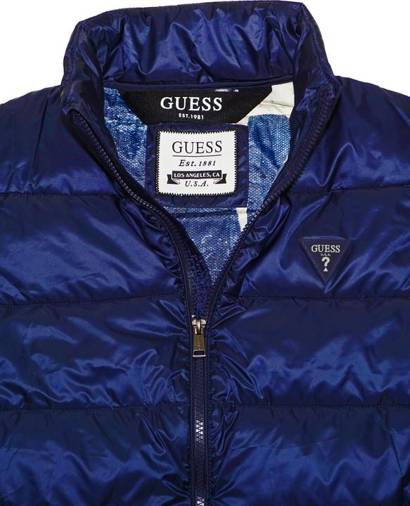 Actual product image Guess Weste Steppweste SUPER LIGHT PUFFA VE mit Stehkragen und Reissverschluss (XXL)