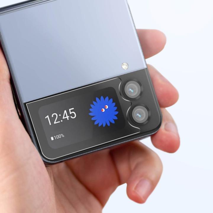 Actual product image 3MK Arc+ self-regenerating screen protector (1 Piece, Samsung Galaxy Z Flip4)