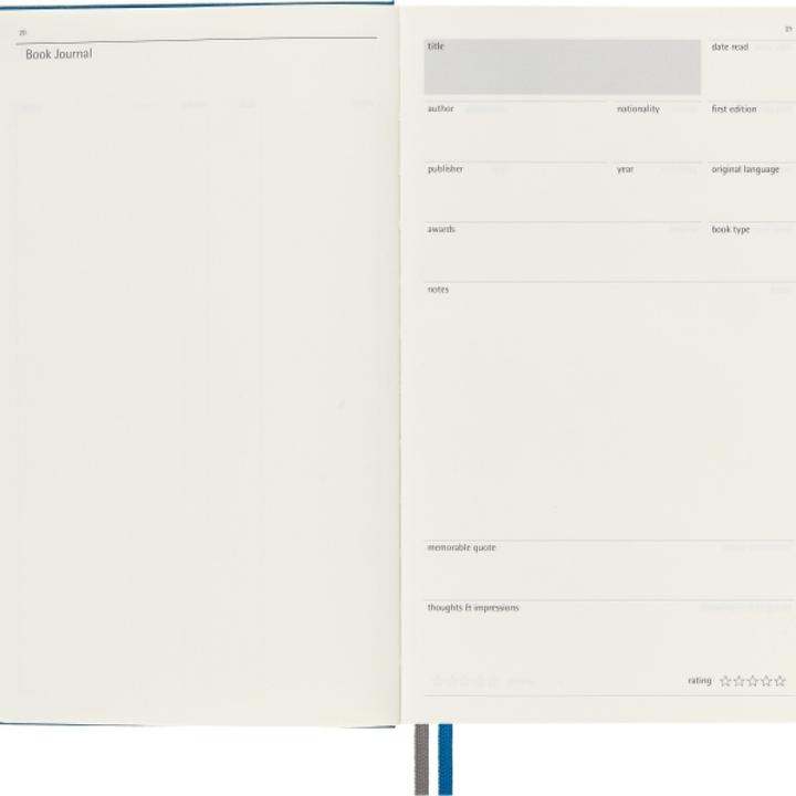 Image du produit Moleskine Schreibmappe (A5, Règle spéciale, Couverture rigide)