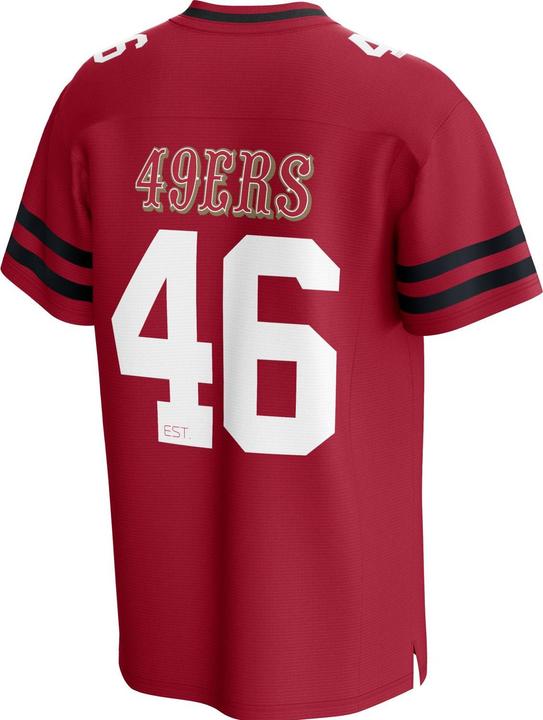 Actual product image Fanatics San Francisco 49ers NFL Poly Mesh Supporters Jersey - XL (XL)