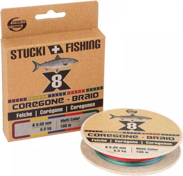 Stucki Thun Coregone X8 Braid (6.80 kg, 0.08 mm)