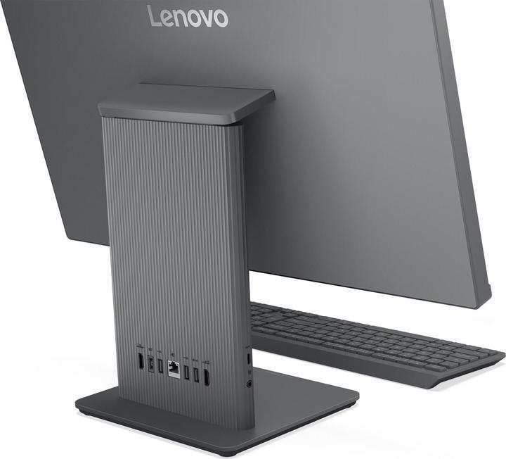 Produktbild Lenovo IdeaCentre AIO 24" All-in-one -pöytäkone, Win 11, tumman harmaa, (F0HN000XMT) (Intel Core i5-13420H, 16 GB, 1000 GB, Intel UHD Graphics)