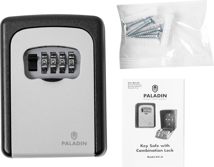 Actual product image Paladin Key safe