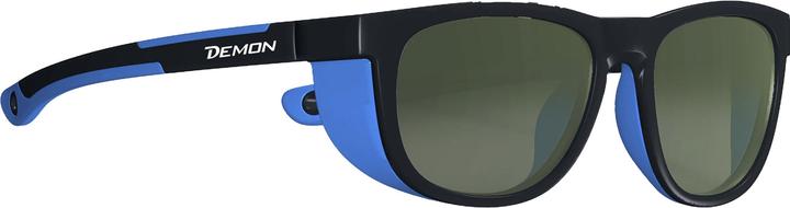 Demon Rock (Schwarz, Rubber Black-Blue Mirror)