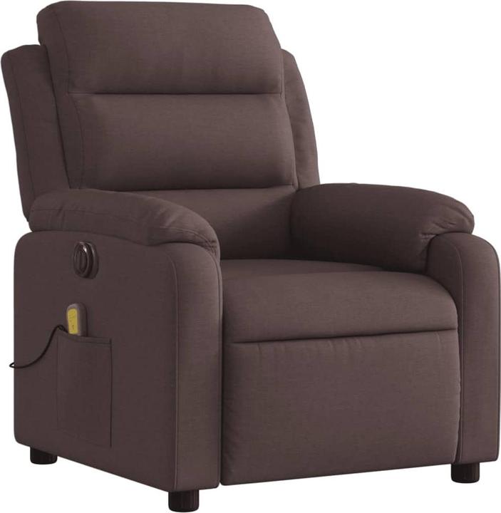Actual product image VidaXL Massage chair electric fabric