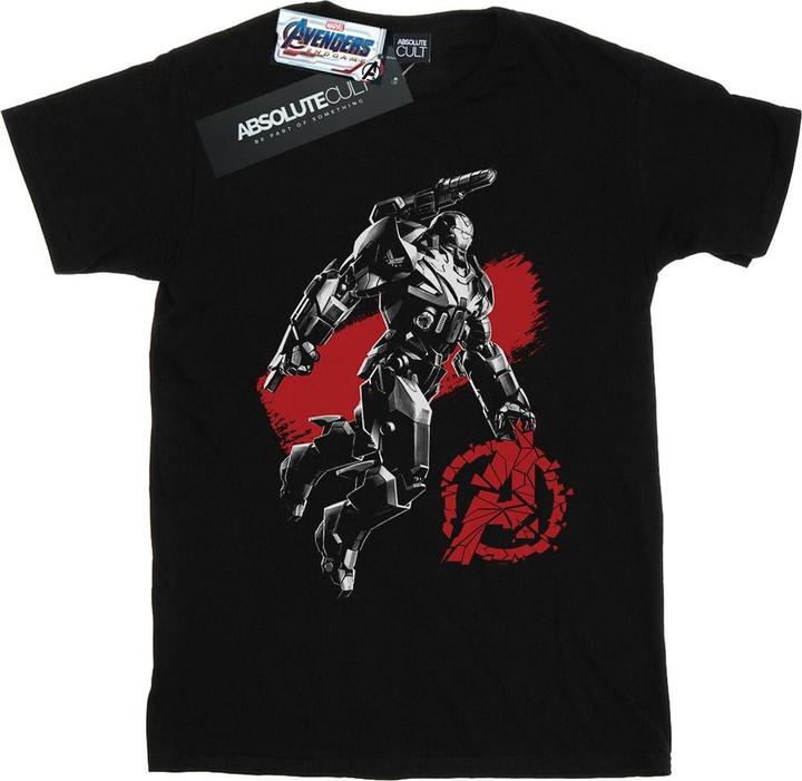 Avengers Endgame Mono War Machine TShirt Mädchen aus Baumwolle