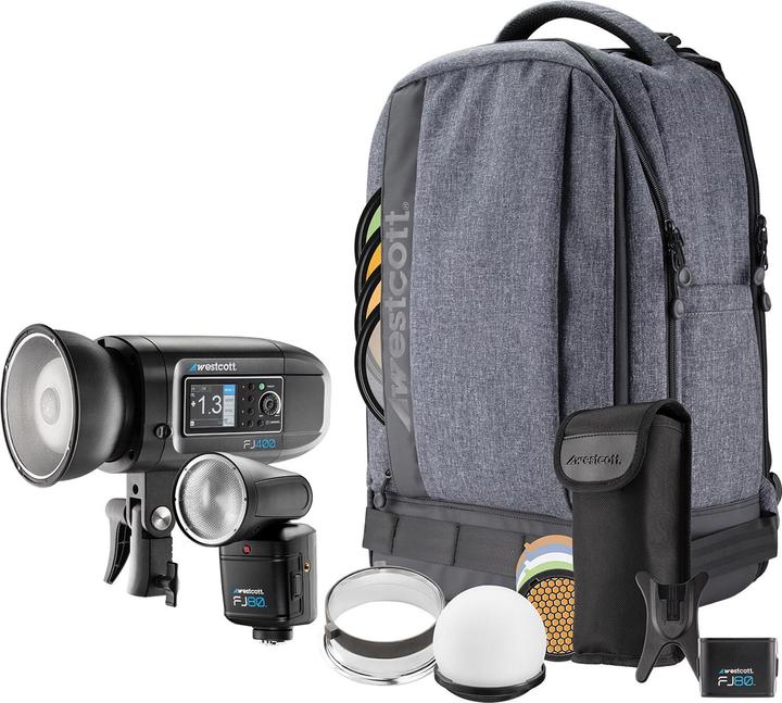 Actual product image Westcott FJ Wireless Flash 2-Light Portable Kit FJ80 & FJ400