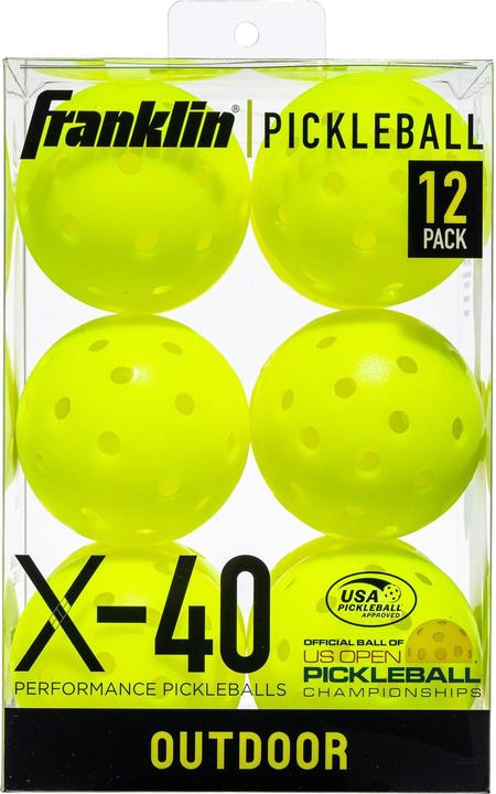 Franklin X40 Picklebälle 12erPack Für Aussen