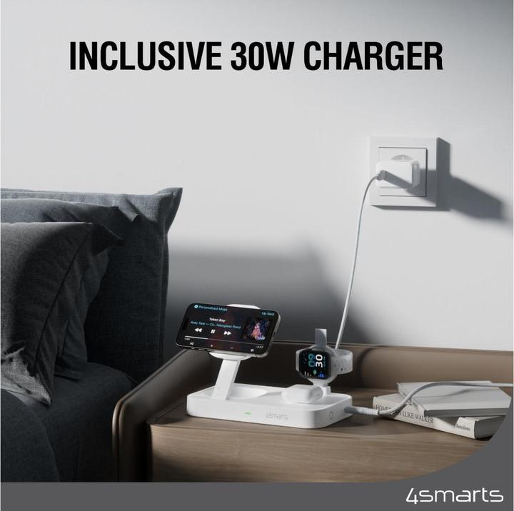 Actual product image 4smarts Wireless Charger Qi2 (15 W)