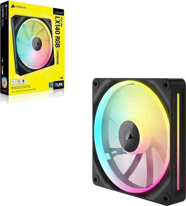 Image du produit Corsair iCUE LINK LX140 RGB (140 mm, 1 x)