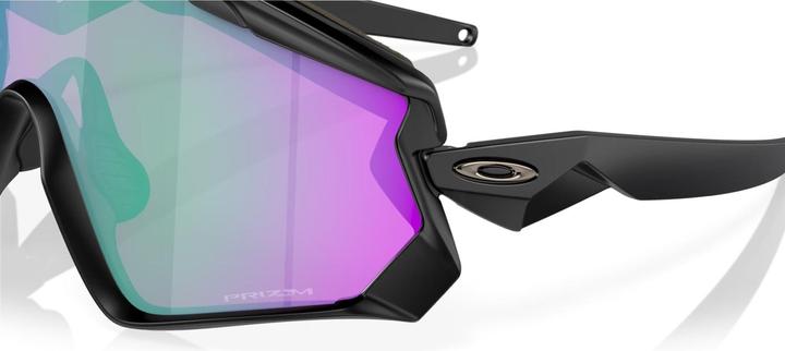 Produktbild Oakley Wind Jacket 2.0 (Matte Black, Prizm road jade)