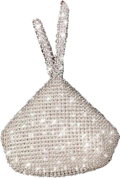 Where's That From Handtasche Nicki Strassbesatz Kettenhemd