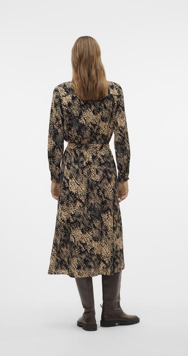 Actual product image Vero Moda VMOFREYA Langes Kleid Hemdblusenkleid (XS)