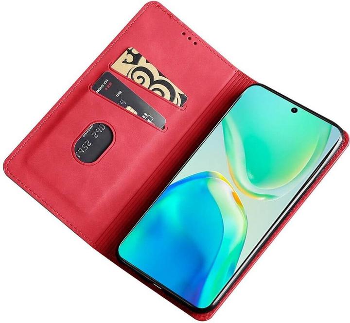 Produktbild Cover-Discount OPPO A57s - Stand Flip Case Hülle rot (Oppo A57s)