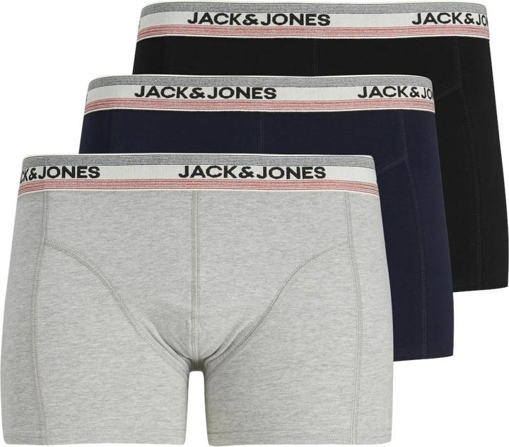 Jack & Jones Jaclounge Strib Wb Trunks 3 Pack Sn (XXL, 3er Pack)