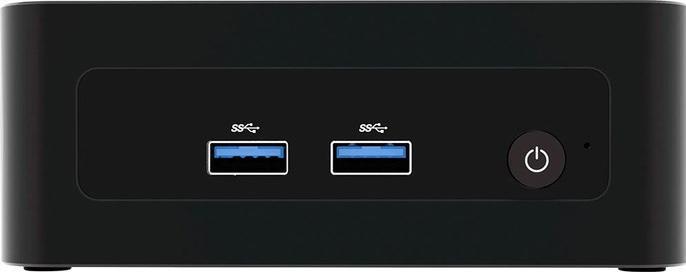 Actual product image NTT System Mini PC Qoobe AP1215U i3-1215U/16GB/SSD 1TB/Win 11 Pro schwarz (Intel Core i3-1215U, 16 GB, 1000 GB, Intel UHD Graphics)