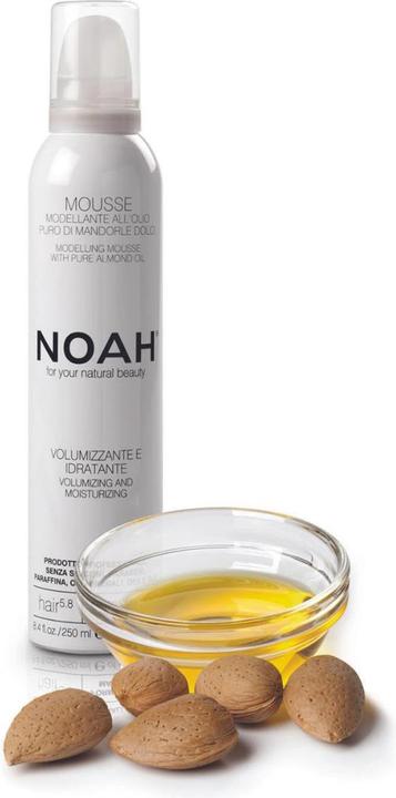 Noah For Your Natural Beauty Modelling Mousse Hair 5.8 mus modelujący do włosów Sweet Almonds Oil (250 ml, Schaumfestiger)