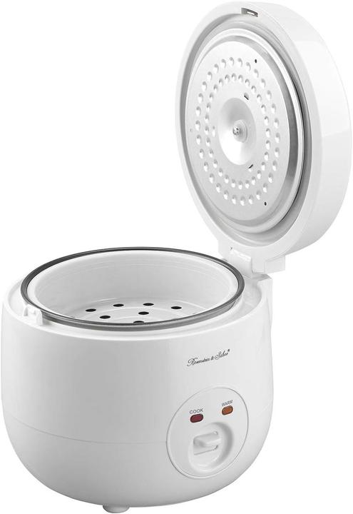 Produktbild Rosenstein & Söhne Reiskocher mit Warmhalte-Funktion & Dampfgar-Einsatz