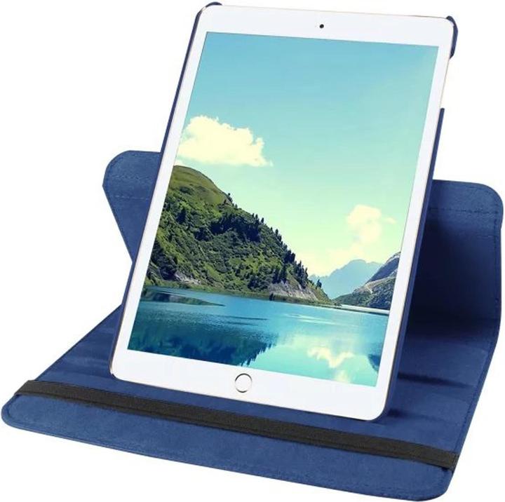 Actual product image Lobwerk Protective cover for Apple iPad Mini 4/5 7.9 inch Case Flip Case 360° Rotatable Blue (X)