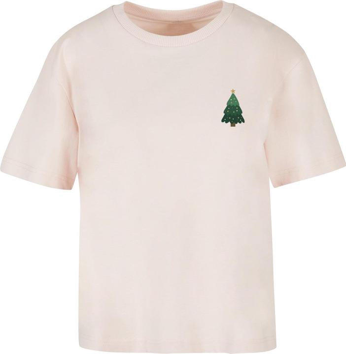 Produktbild Merchcode Ladies Christmas Holly Jolly Mood Tee - 182345 (M)