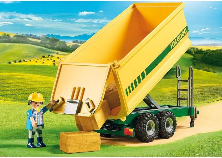 Immagine prodotto Playmobil Grande trattore con rimorchio (70131, Paese Playmobil)