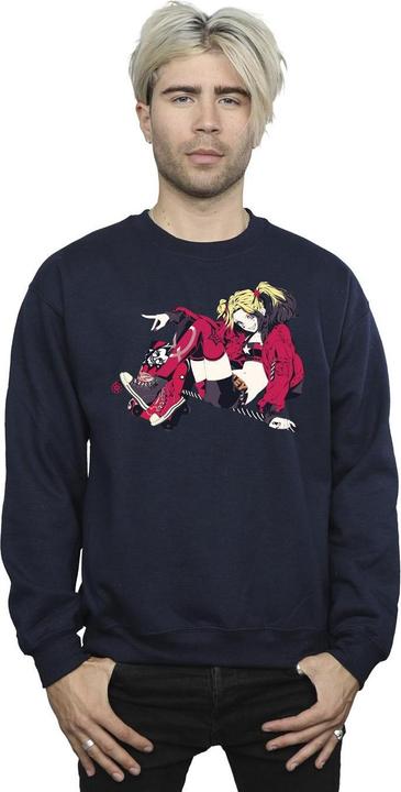 Immagine prodotto Felpa in cotone con pattini a rotelle Harley Quinn (3XL)